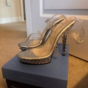 Show Fairy Heels, worn once, size 6